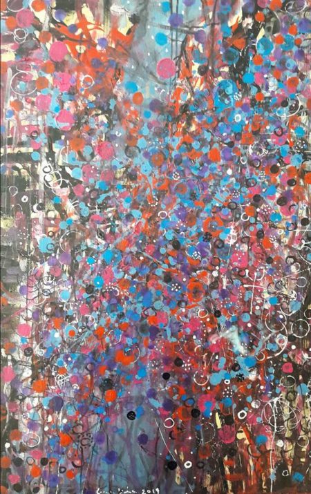Painting abstract n.17 (fruits of the loom)