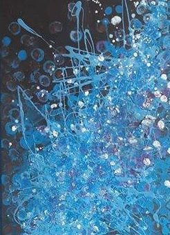 Painting abstract n. 15 (blue exciting)