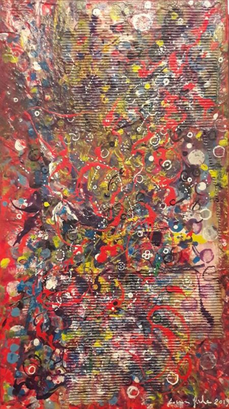 Painting abstract n.16 (magic colors)